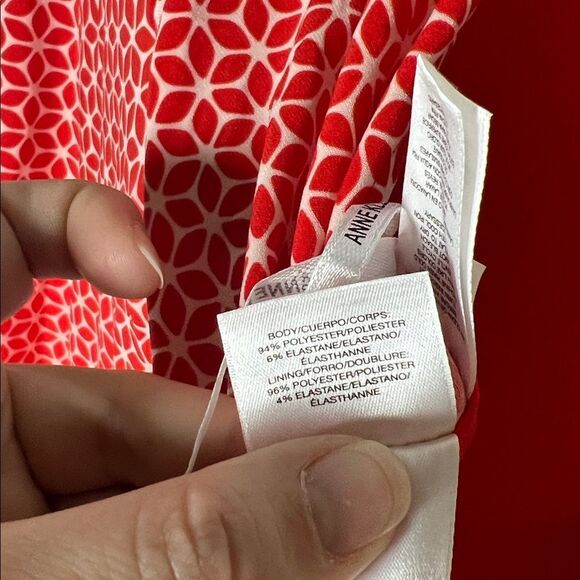 Anne Klein Orange Long Sleeve Wrap Style Top NWT M - Picture 6 of 7